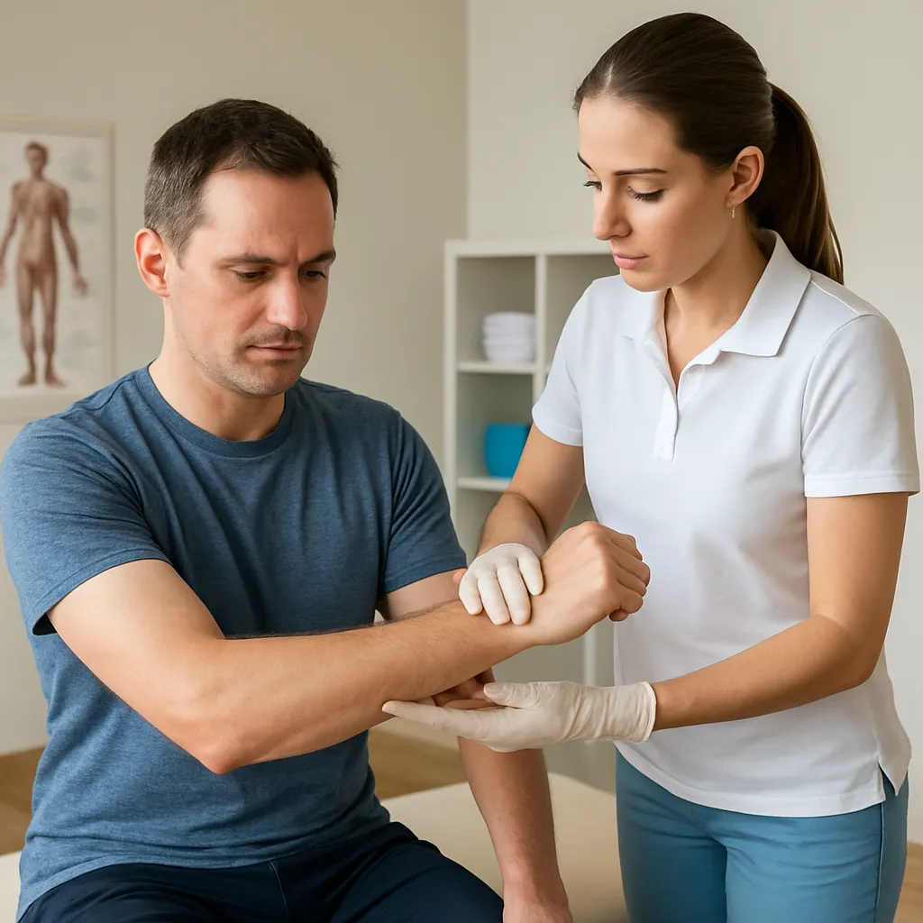 Fizjoterapia łokcia – jak wygląda leczenie łokcia tenisisty?