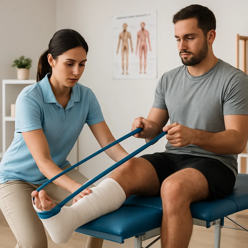Fizjoterapia po złamaniu – jakie ćwiczenia wspierają regenerację?
