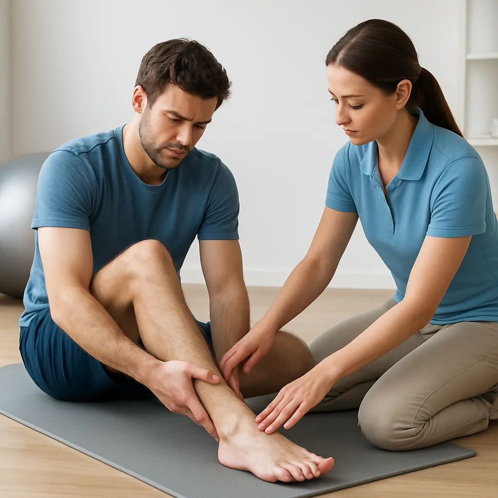 Fizjoterapia po skręceniu kostki – jakie ćwiczenia pomagają najbardziej?