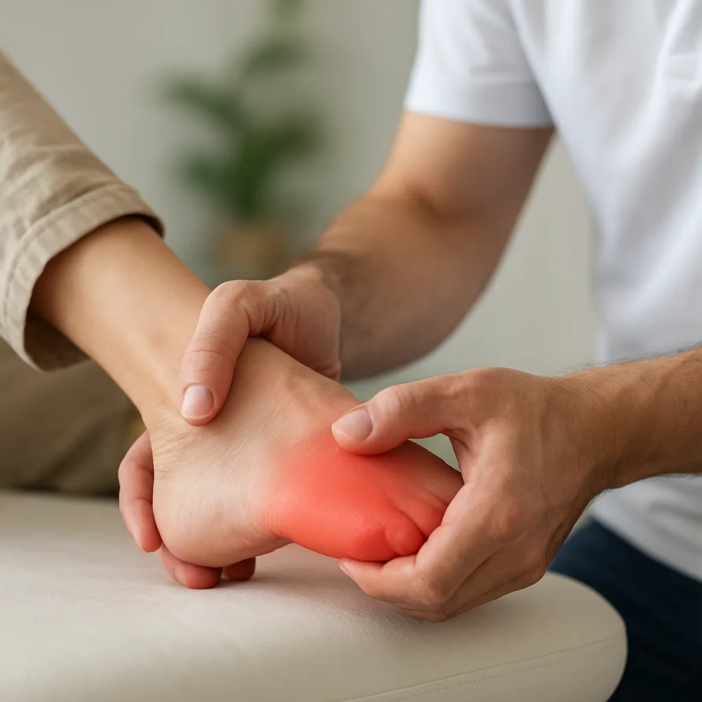 Fizjoterapia ostrogi piętowej – jak zmniejszyć ból podczas chodzenia?
